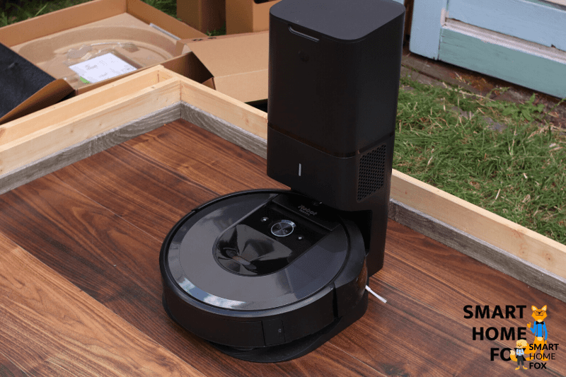 station aspiration et chargement irobot roomba i7+ et i3+